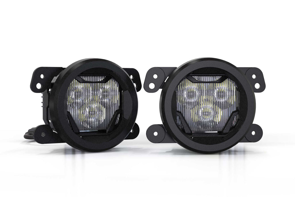 Morimoto 4Banger LED Fog Lights: 2014-2017 Jeep Cherokee