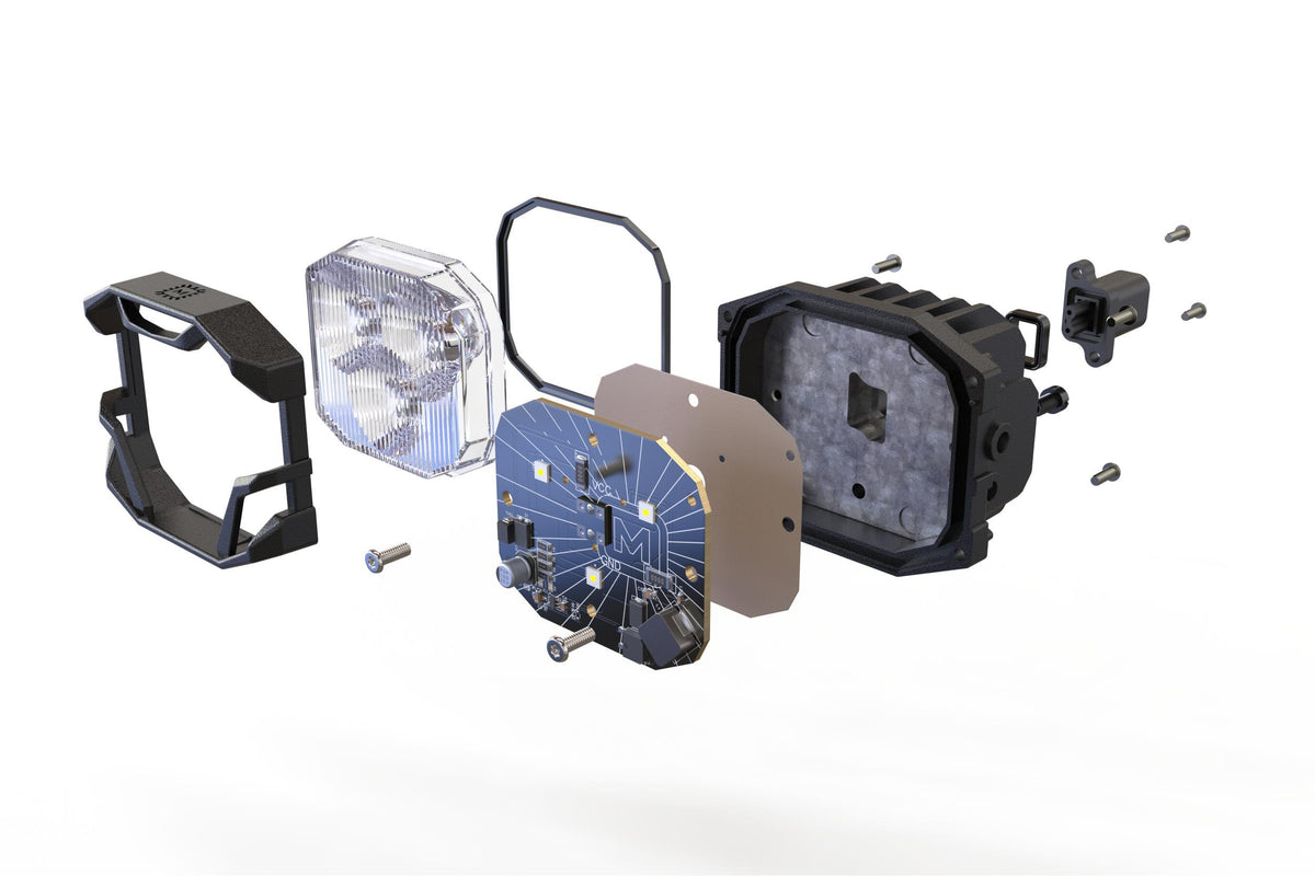 Morimoto 4Banger LED Fog Lights: 2017-2020 Ford F-150 Raptor