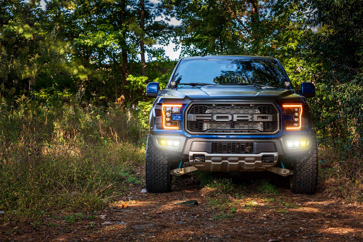 Morimoto 4Banger LED Fog Lights: 2017-2020 Ford F-150 Raptor