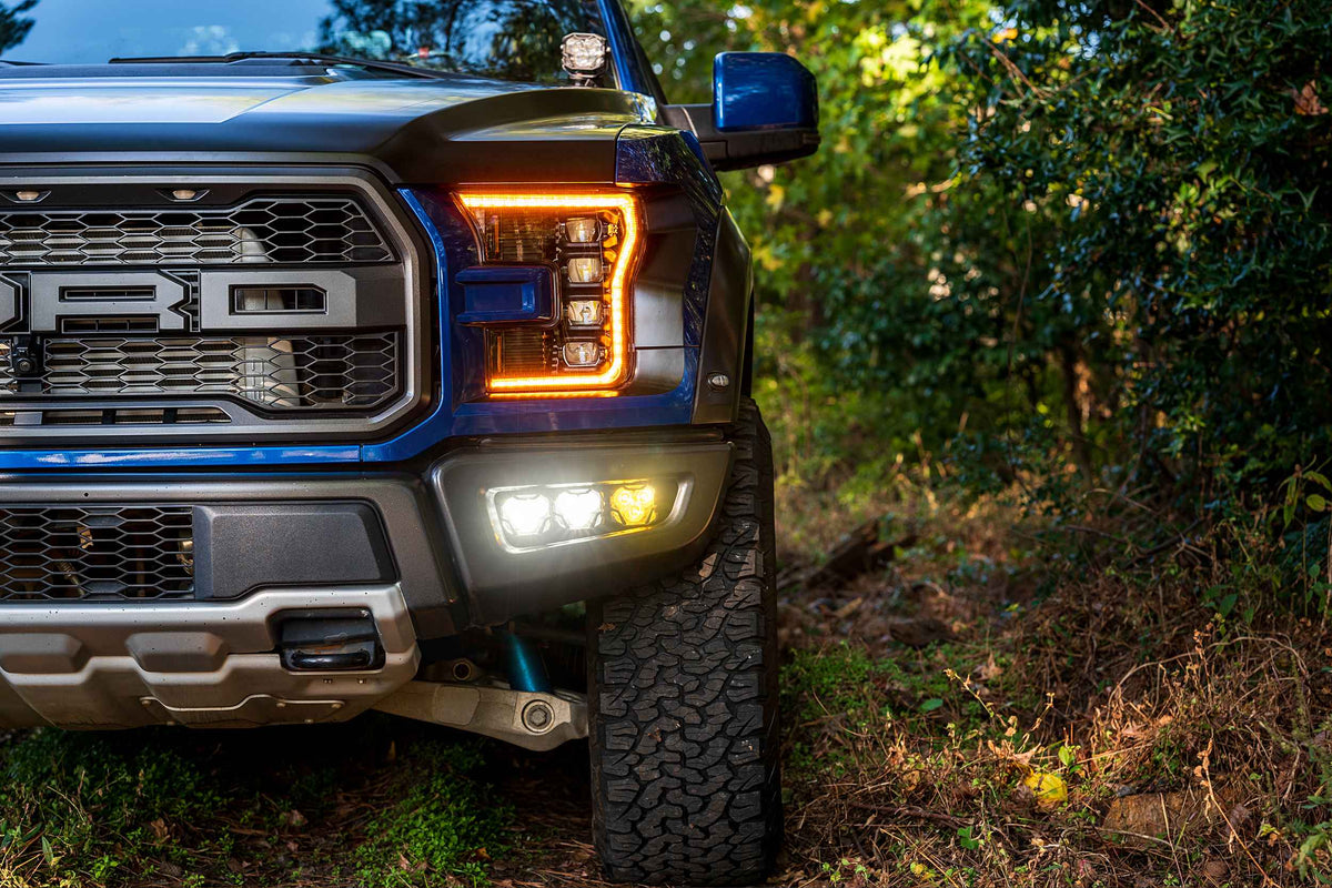 Morimoto 4Banger LED Fog Lights: 2017-2020 Ford F-150 Raptor