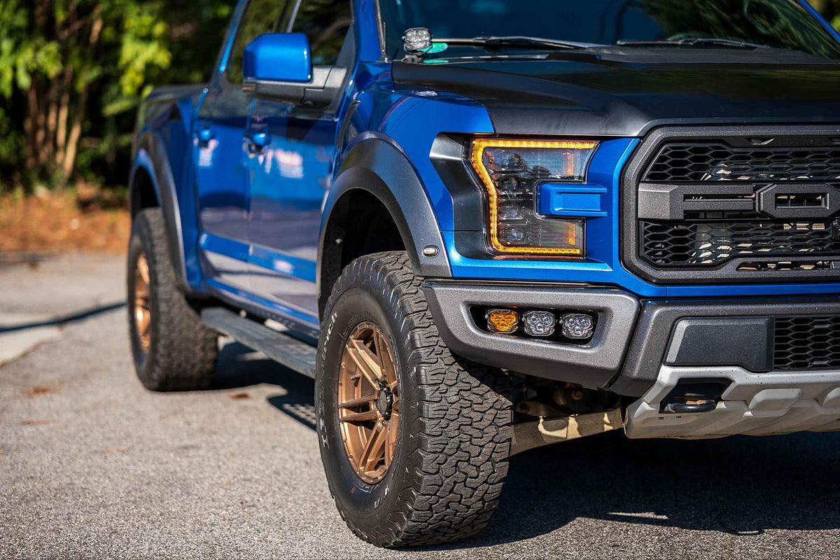 Morimoto 4Banger LED Fog Lights: 2017-2020 Ford F-150 Raptor