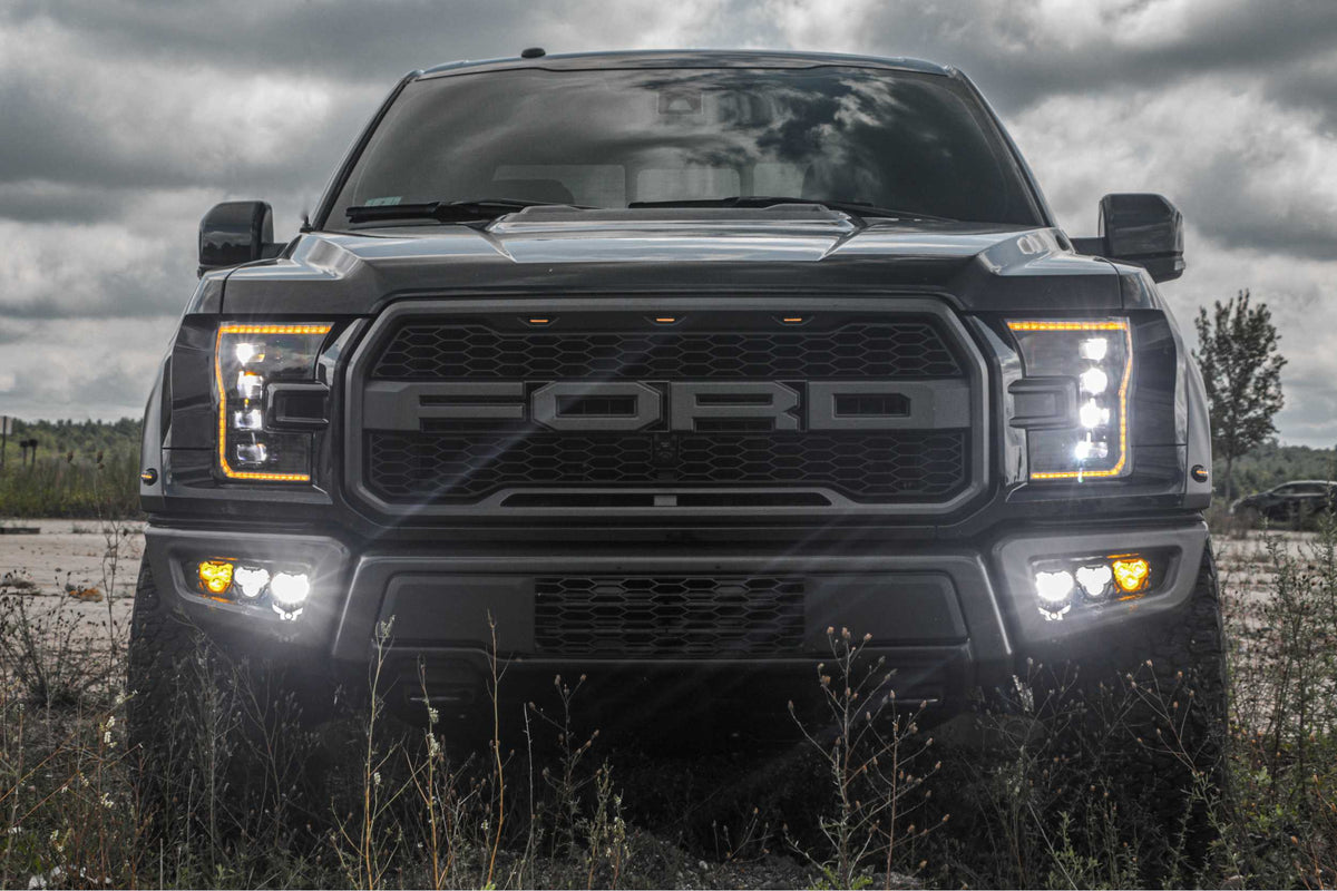 Morimoto 4Banger LED Fog Lights: 2017-2020 Ford F-150 Raptor