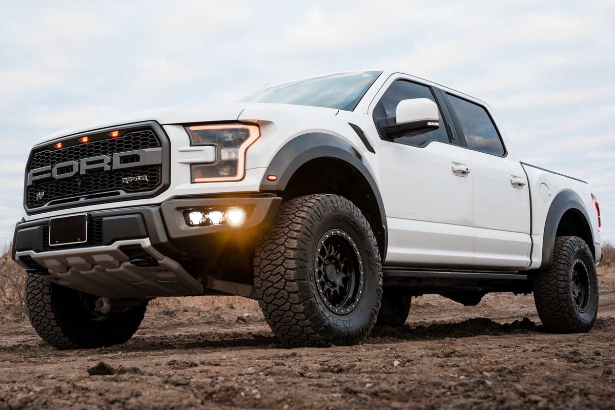 Morimoto 4Banger LED Fog Lights: 2017-2020 Ford F-150 Raptor