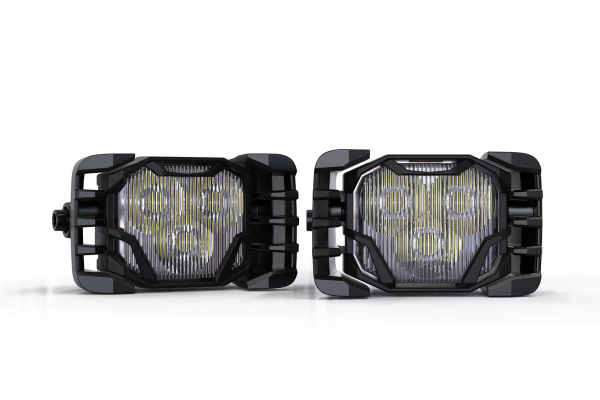 Morimoto 4Banger LED Fog Lights: 2017-2022 Ford Super Duty