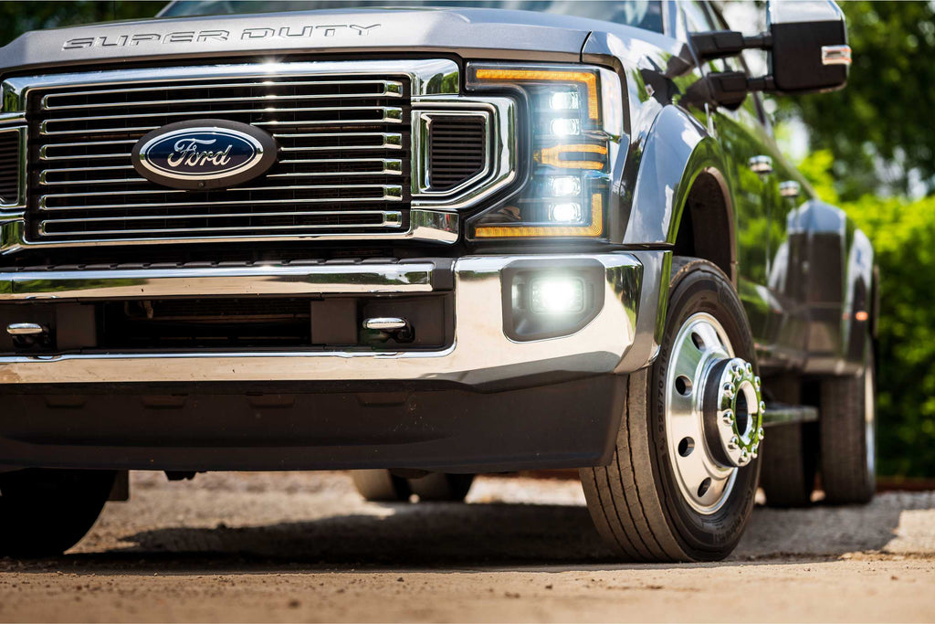 Morimoto 4Banger LED Fog Lights: 2017-2022 Ford Super Duty