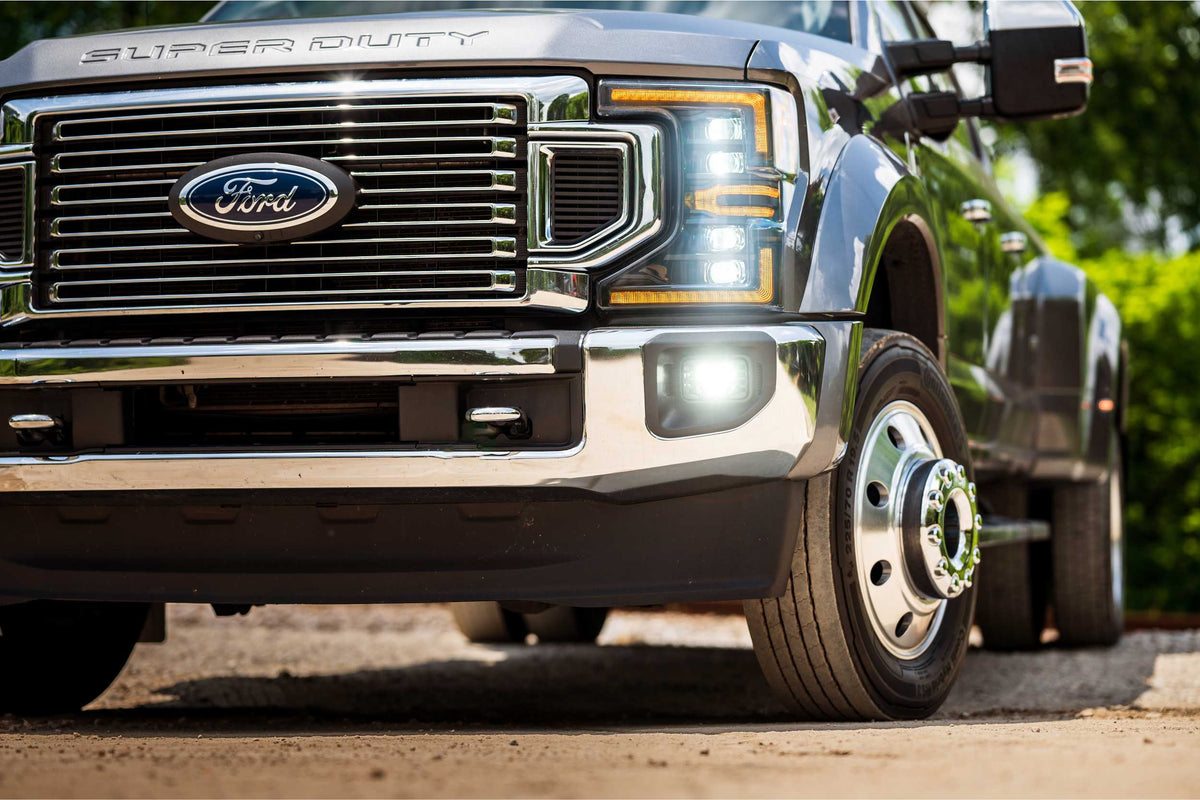 Morimoto 4Banger LED Fog Lights: 2017-2022 Ford Super Duty