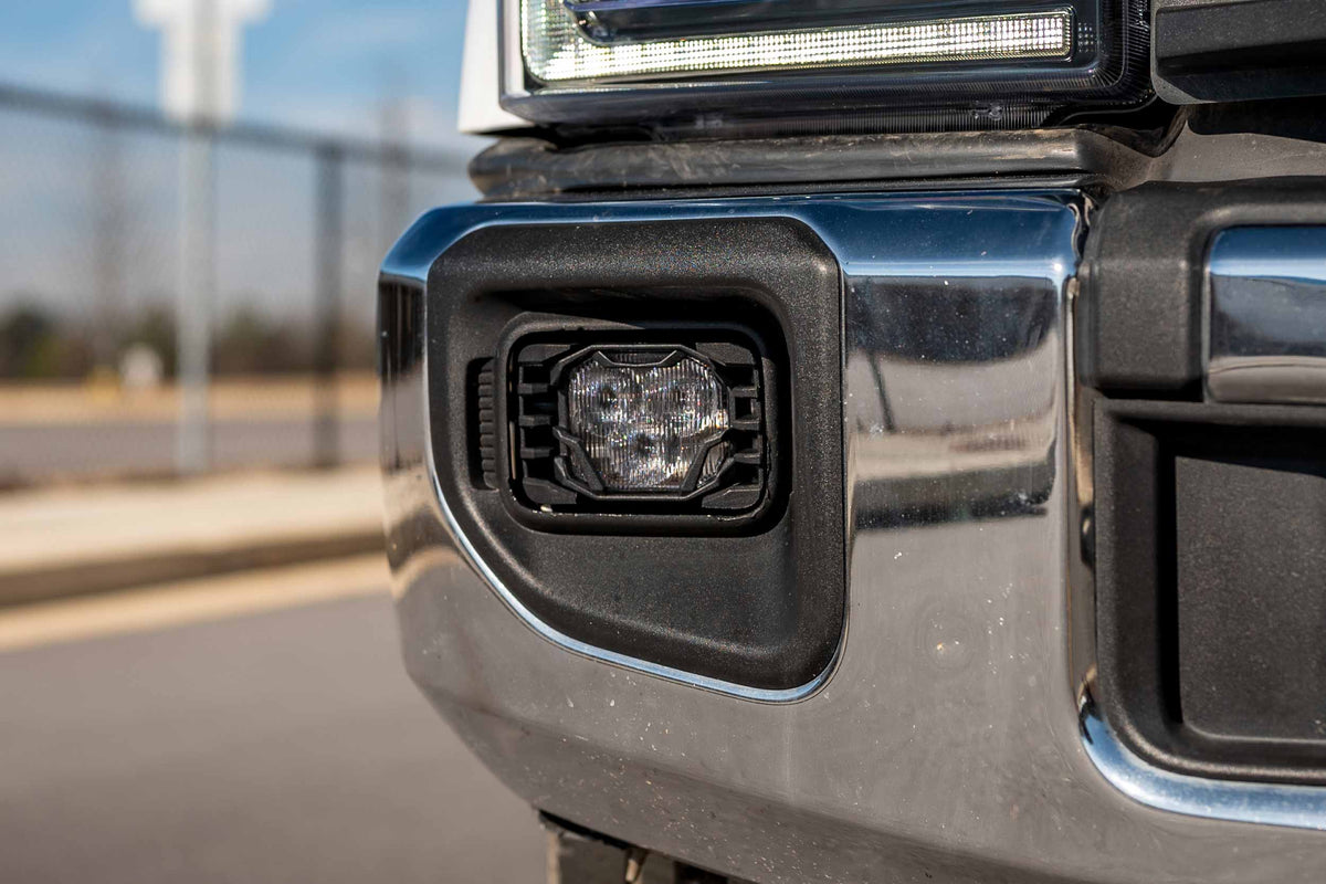 Morimoto 4Banger LED Fog Lights: 2017-2022 Ford Super Duty
