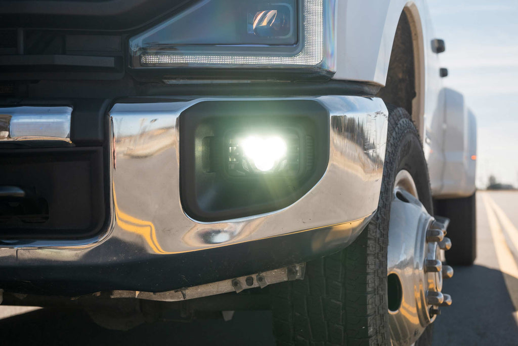Morimoto 4Banger LED Fog Lights: 2017-2022 Ford Super Duty