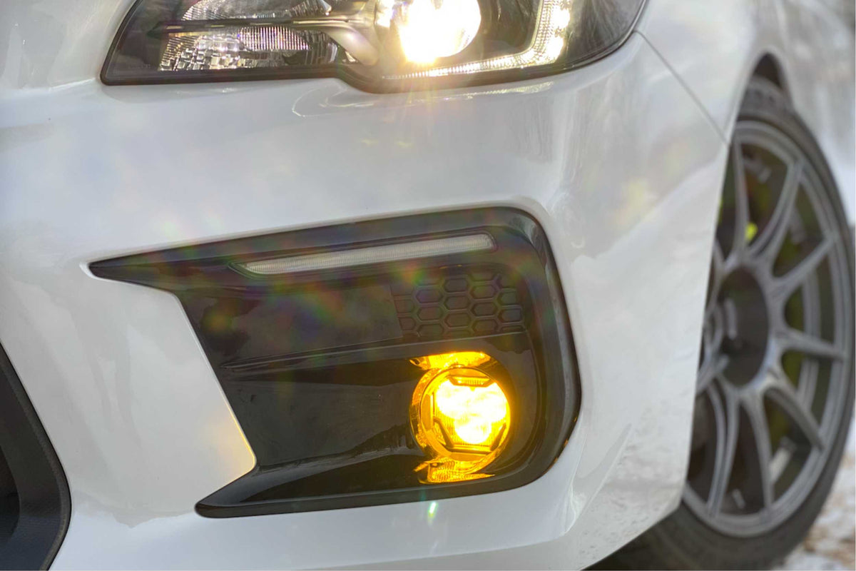 Morimoto 4Banger LED Fog Lights: 2015-2021 Subaru WRX