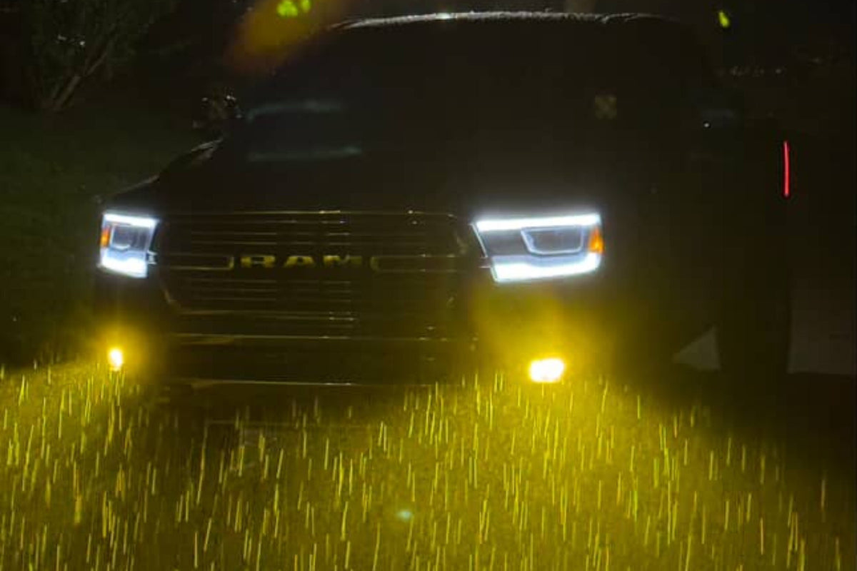 Morimoto 4Banger LED Fog Lights: 2019-2024 Ram 1500