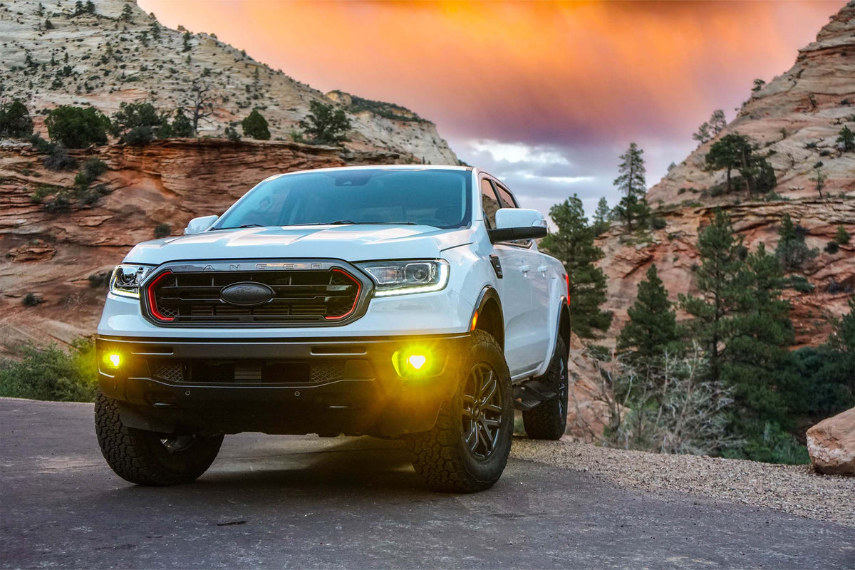 Morimoto 4Banger LED Fog Lights: 2019-2026 Ford Ranger