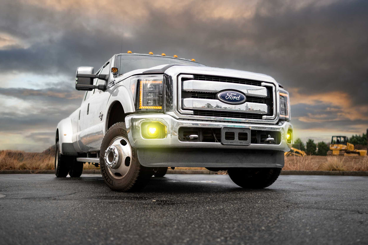 Morimoto 4Banger LED Fog Lights: 1999-2016 Ford Super Duty