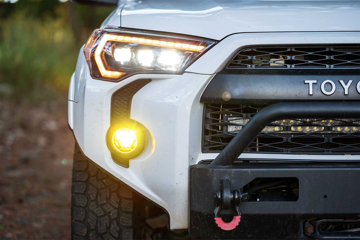 Morimoto 4Banger LED Fog Lights: 2014-2024 Toyota 4Runner