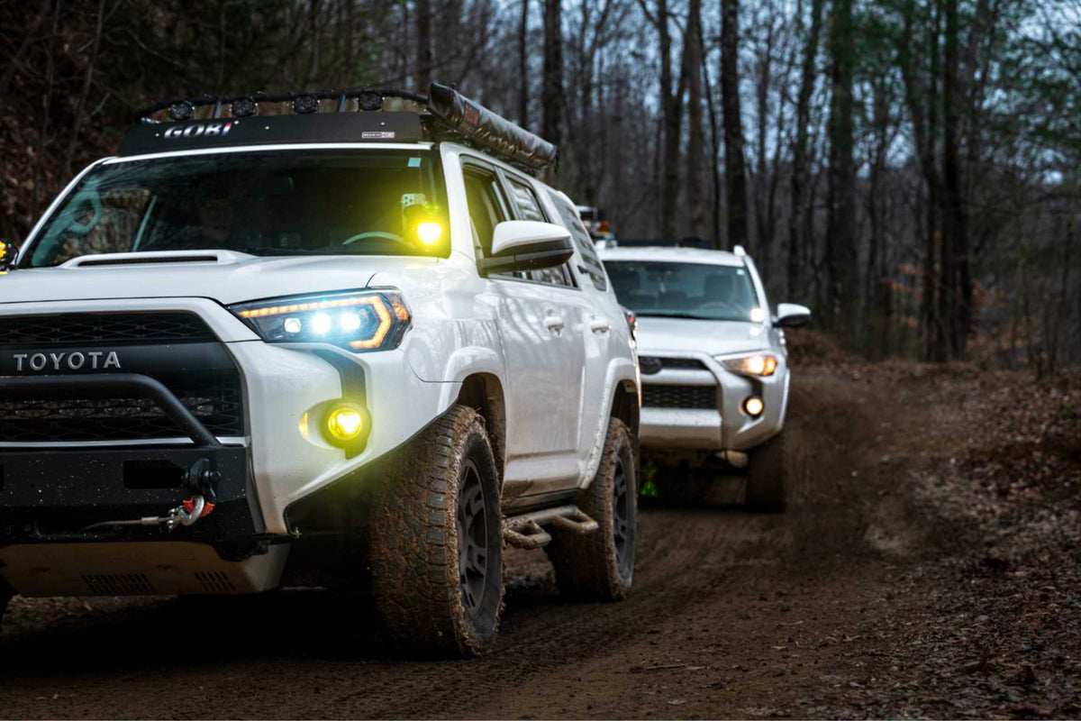 Morimoto 4Banger LED Fog Lights: 2014-2024 Toyota 4Runner