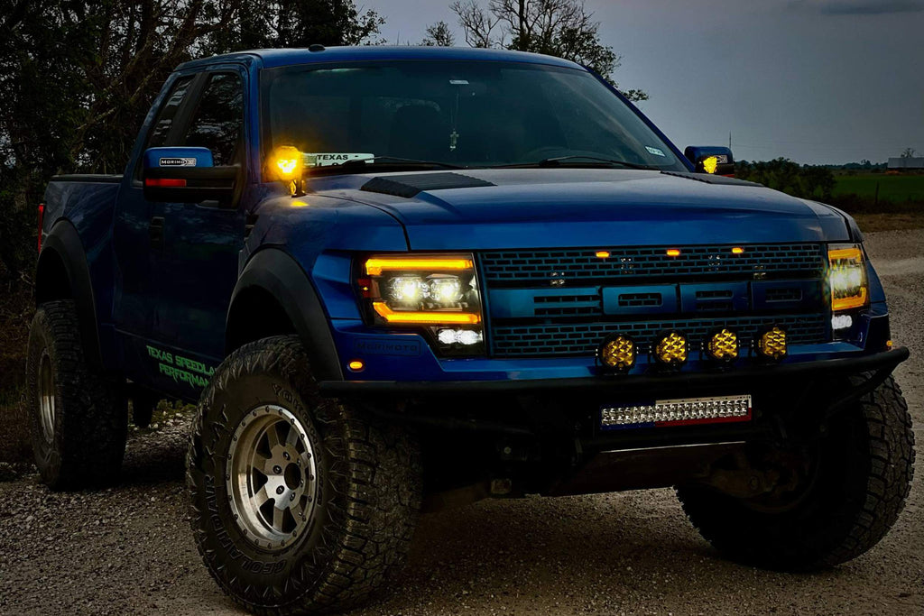 Morimoto LED Ditch Light System: 2010-2014 Ford F-150 Raptor