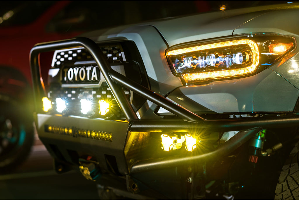 Morimoto 4Banger LED Pods: HXB Combo Beam