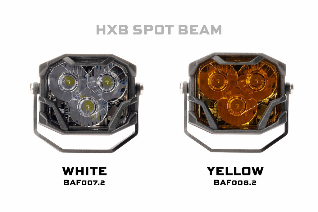 Morimoto 4Banger LED Pods: HXB Spot Beam