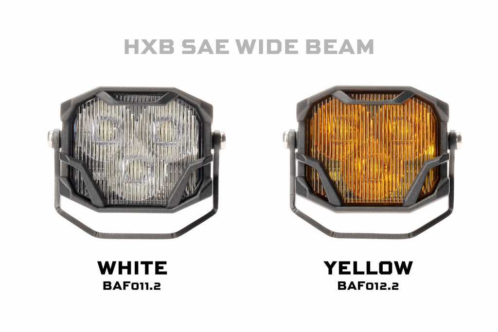 Morimoto 4Banger LED Pods: HXB Wide Beam