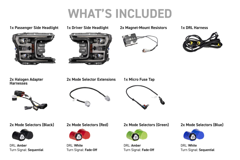 2018-2020 Ford F-150 | Morimoto XB Evo LED Headlights