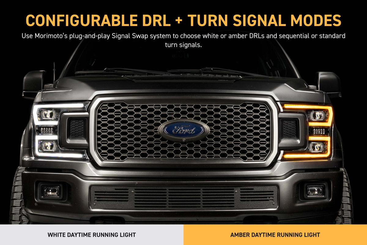 2018-2020 Ford F-150 | Morimoto XB Evo LED Headlights