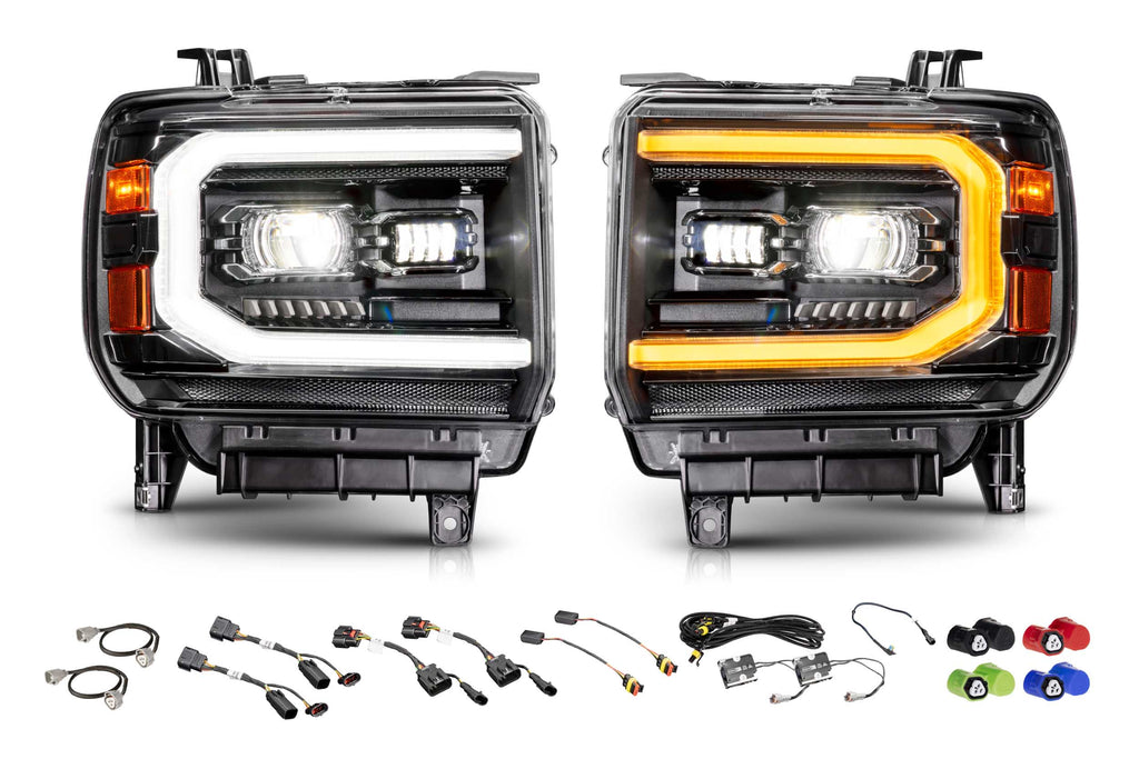 2014-2018 GMC Sierra 1500 | 2015-2019 GMC Sierra HD Morimoto XB Evo LED Headlights
