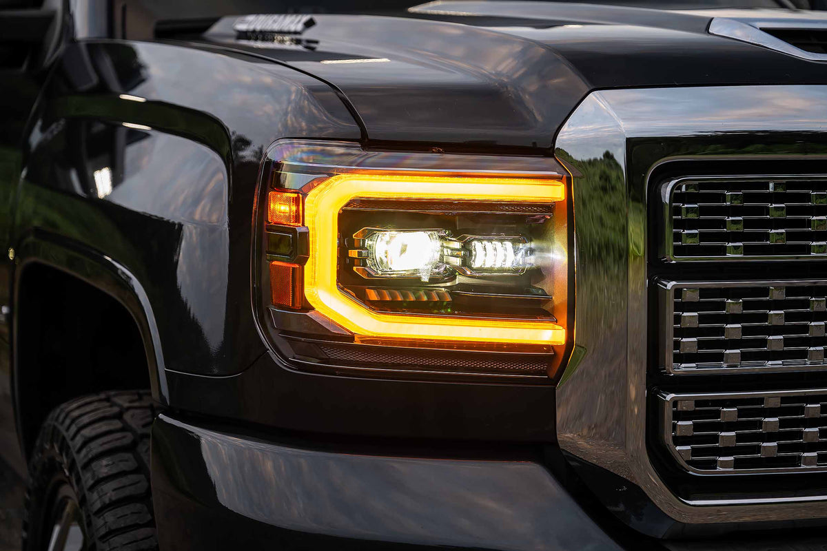 2014-2018 GMC Sierra 1500 | 2015-2019 GMC Sierra HD Morimoto XB Evo LED Headlights