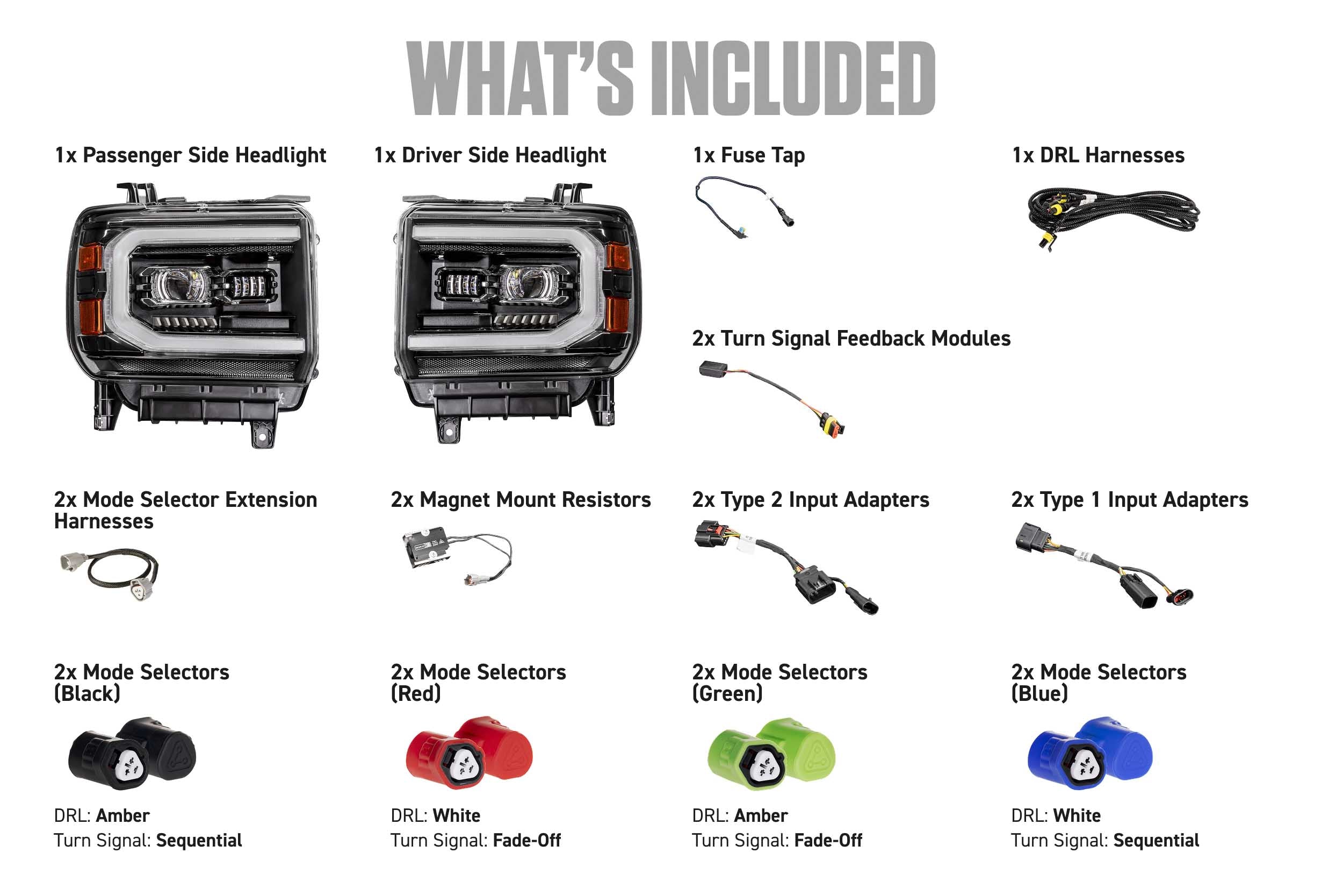 2014-2018 GMC Sierra 1500 | 2015-2019 GMC Sierra HD Morimoto XB
