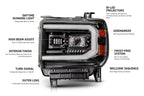 2014-2018 GMC Sierra 1500 | 2015-2019 GMC Sierra HD Morimoto XB Evo LED Headlights