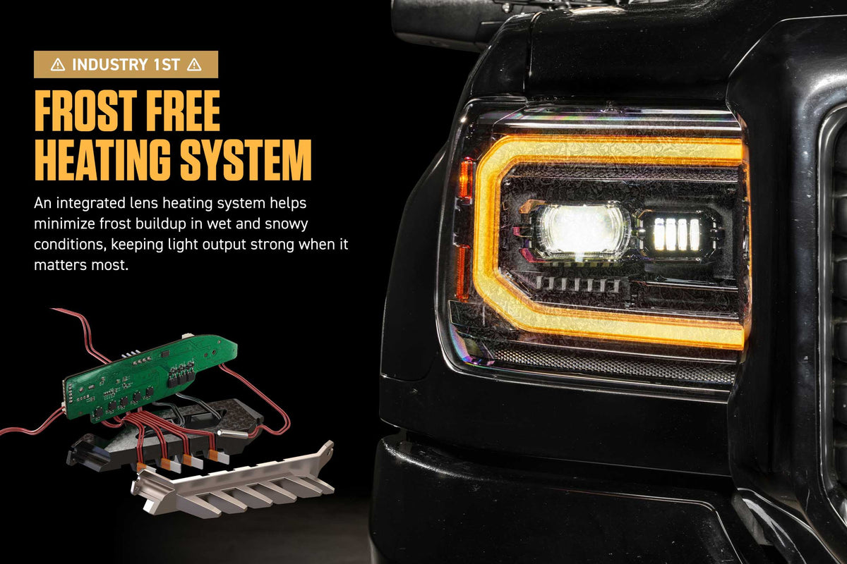 2014-2018 GMC Sierra 1500 | 2015-2019 GMC Sierra HD Morimoto XB Evo LED Headlights