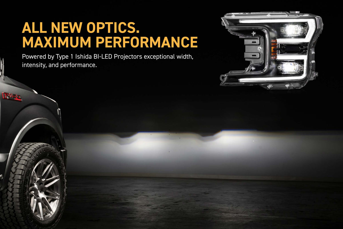 2018-2020 Ford F-150 | Morimoto XB Evo Hybrid LED Headlights