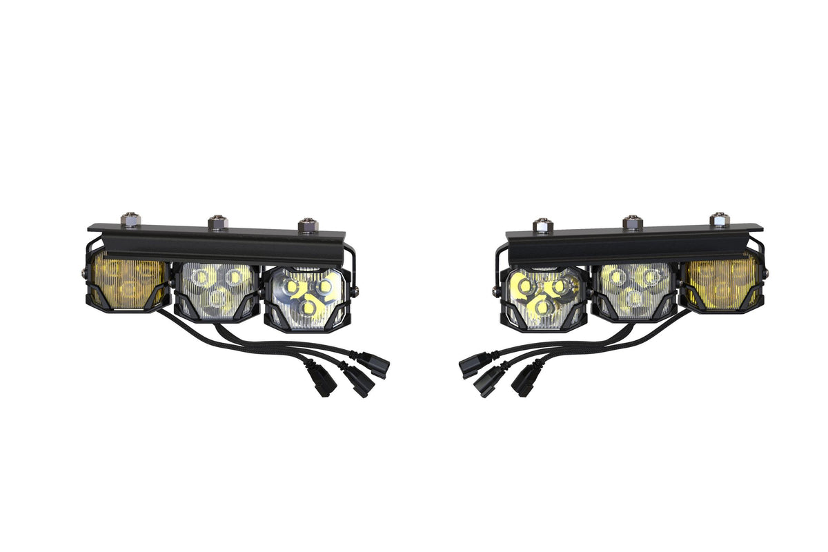 Morimoto 4Banger LED Fog Lights: 2021-2027 Ford Bronco
