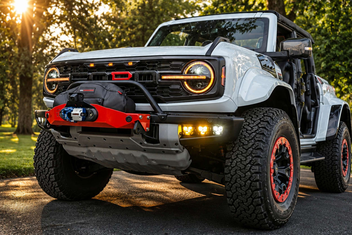 Morimoto 4Banger LED Fog Lights: 2021-2027 Ford Bronco