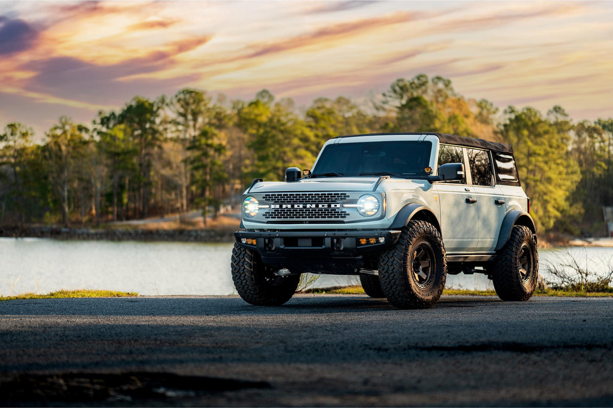 Morimoto 4Banger LED Fog Lights: 2021-2027 Ford Bronco