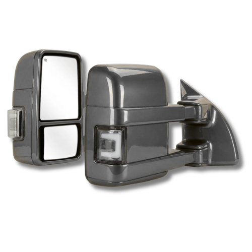 2002-2007 Ford SuperDuty Tow Mirrors - 2008 Style (Colormatched Arm)