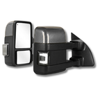2008-2016 Ford SuperDuty Tow Mirrors - 2008 Style (Textured Arm)