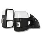 2002-2007 Ford SuperDuty Tow Mirrors - 2008 Style (Textured Arm)