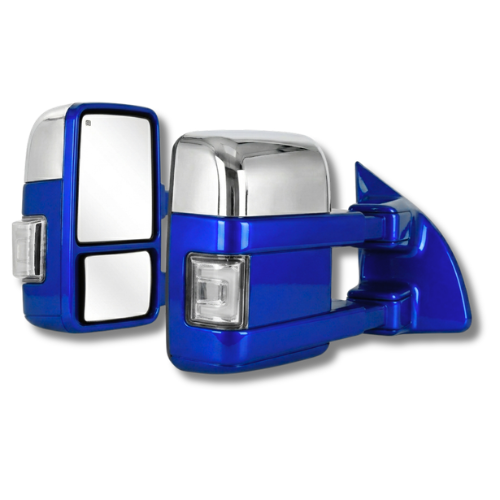 2004-2006 Ford F150 Tow Mirrors - 2008 Style (Colormatched Arm)