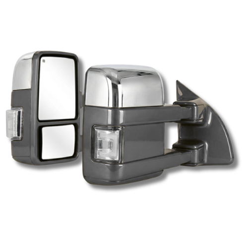 1999-2001 Ford Superduty Tow Mirrors - 2008 Style (Colormatched Arm)