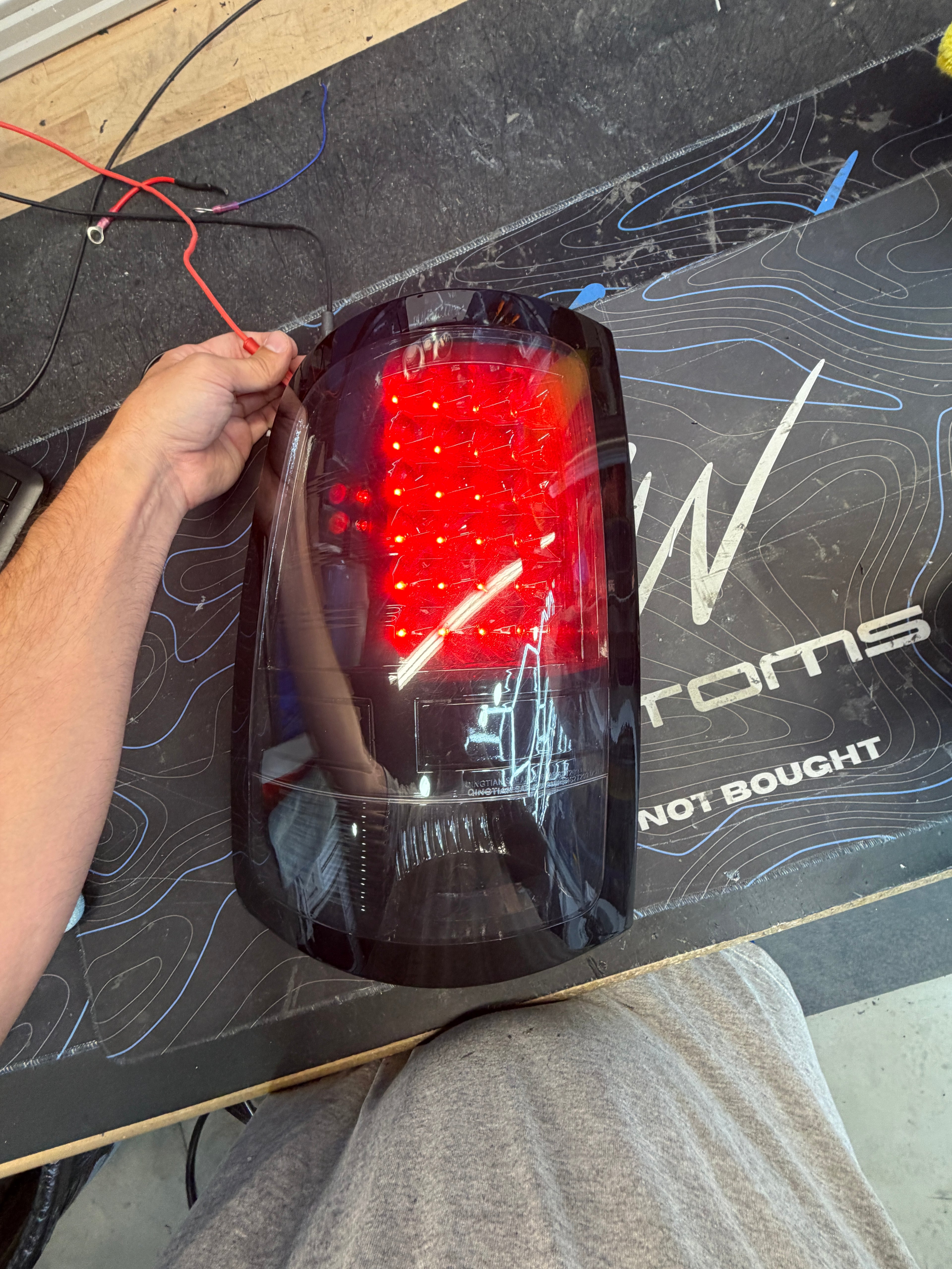 2009 - 18 DODGE RAM LED TAIL LIGHTS (Fits factory halogen trucks only)