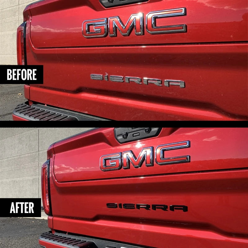 2019-2026 GMC Sierra | SIERRA Tailgate Letters