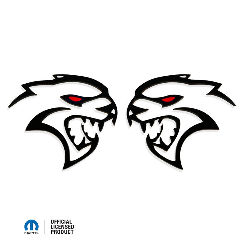 2021-2026 Dodge Durango | 4" Hellcat Redeye Cutout Fender Badges