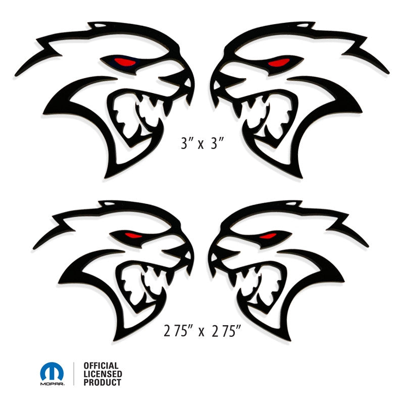 2015-2023 Dodge Challenger & Charger | Hellcat Redeye Cutout Fender Badges