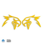 2018-2021 Jeep Grand Cherokee Trackhawk | Hellhawk Cutout Fender Badges (Style 1)