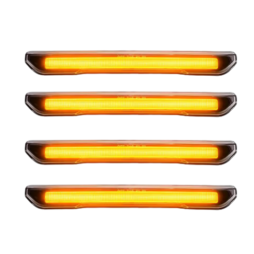 2020-2027 GMC SIERRA HD APEX SERIES LED FENDER LIGHTS — CLEAR LENS