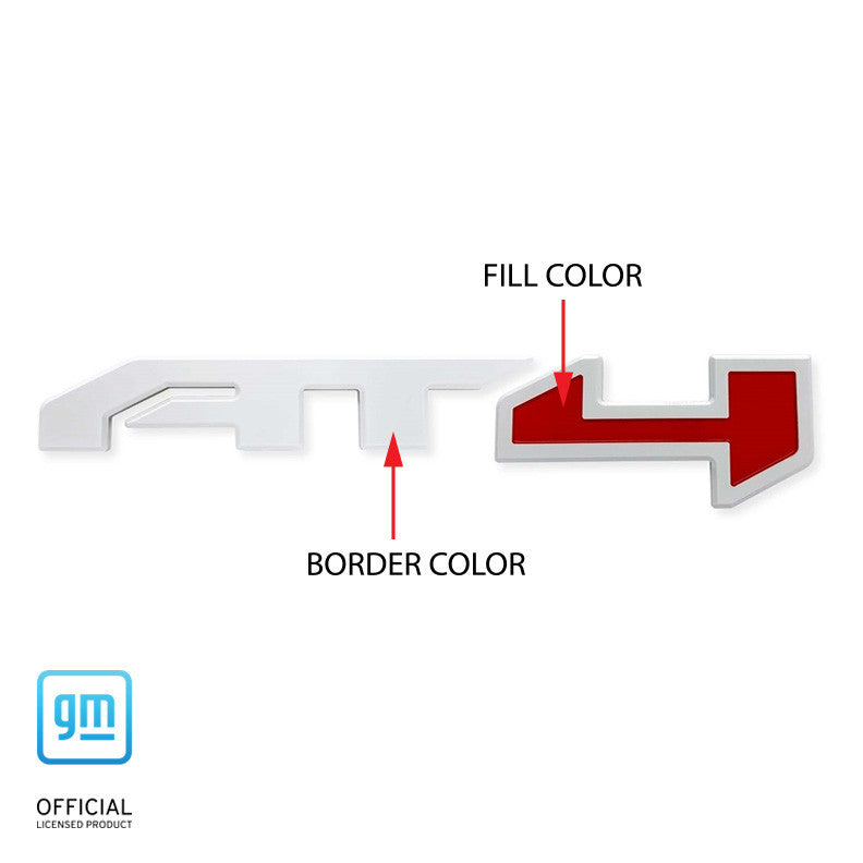 2019-2026 GMC Sierra AT4 | AT4 Door Badge