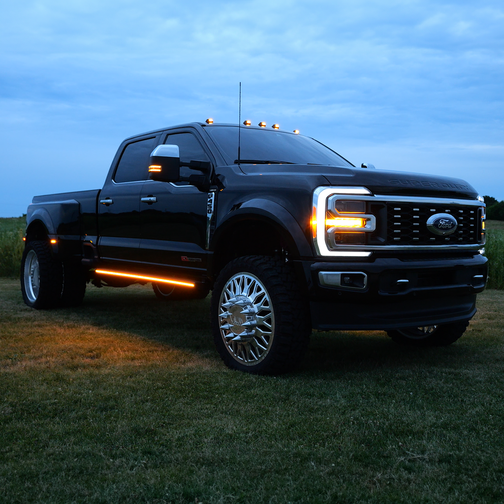 2023-2026 Ford F-250/F-350 Super Duty | Powered Light Up Running Boards