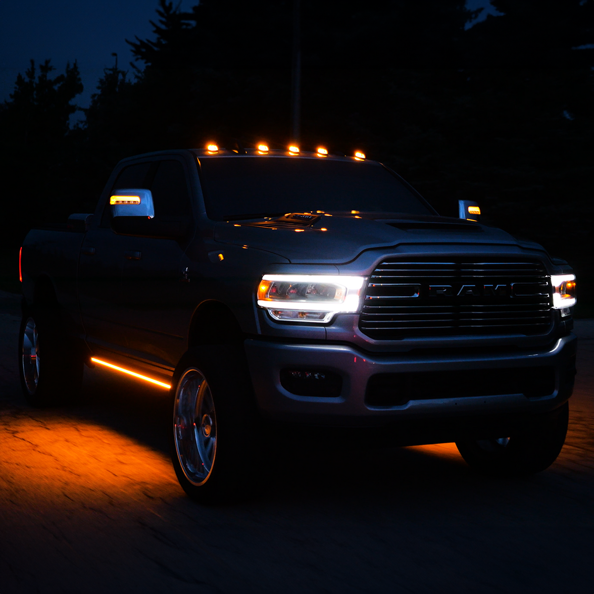 2019-2024 Ram 2500/3500 | Powered Light Up Running Boards