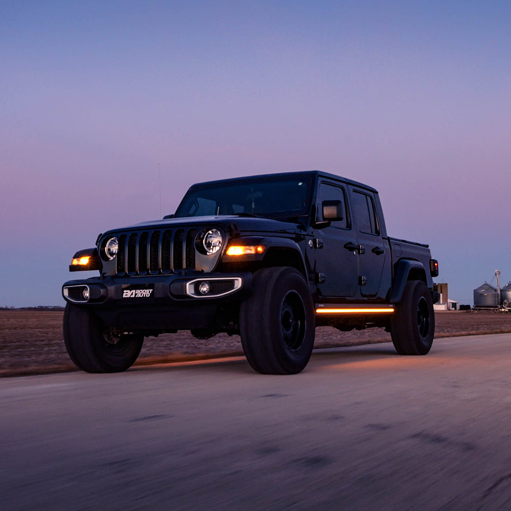 2020-2026 Jeep Gladiator JT | Powered Light Up Running Boards