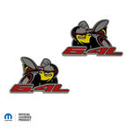 2015-2023 Dodge Challenger & Charger | Scat Pack Acrylic Fender Badges (OEM Colors)