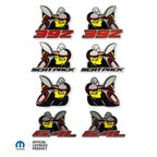2015-2023 Dodge Challenger & Charger | Scat Pack Acrylic Fender Badges (OEM Colors)